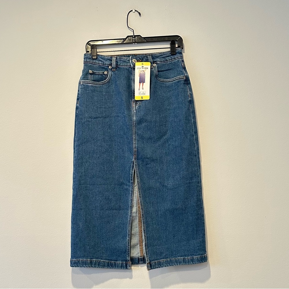 Steve Madden Ladies' Denim Midi Skirt, Size S - Picture 9 of 9